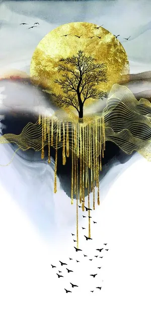 现代背景墙装饰画图片 现代背景墙装饰画图片