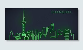 上海图片 城市剪影