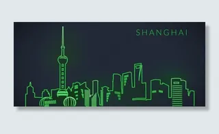 上海图片 城市剪影