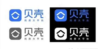 贝壳logo 找房大平台图片