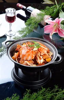 香锅鸡煲蟹图片 香锅鸡煲蟹图片