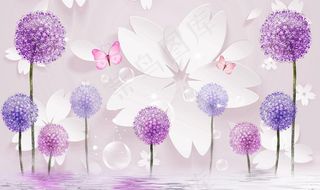 装饰画背景墙图片