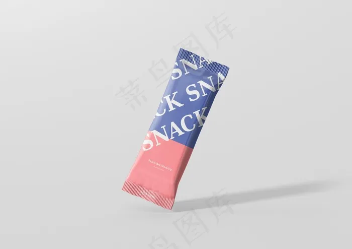 膨化食品包装袋智能贴图样机图片