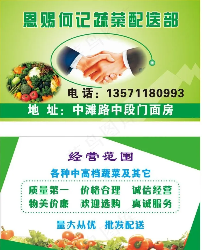 何记蔬菜图片cdr矢量模版下载