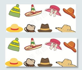 卡通帽子图片