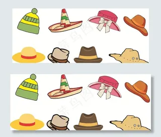 卡通帽子图片
