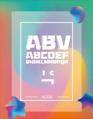 创意渐变海报图片