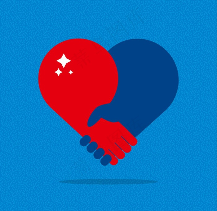 团结就是力量图片ai矢量模版下载