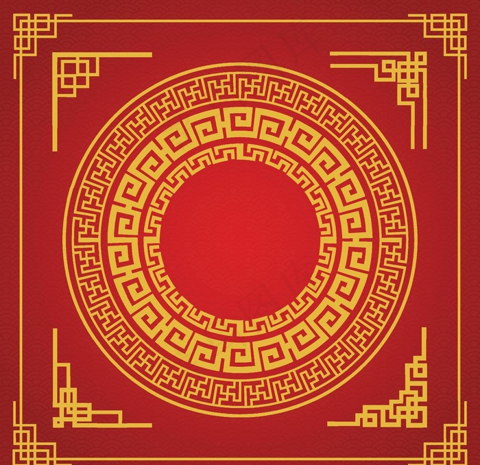 古典边框图片eps,ai矢量模版下载