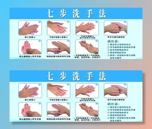 七步洗手法图片