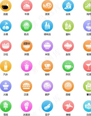 手机商城餐饮数码图标icon图片