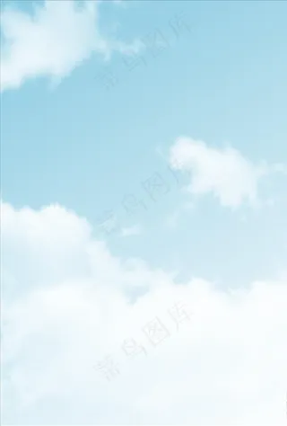 蓝天白云背景图片
