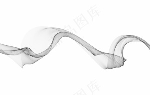 手绘抽象彩色烟雾线条图片