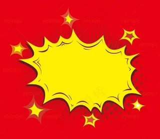 红色爆炸贴惊爆价图片