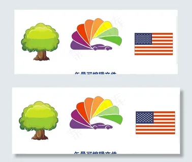 树 彩虹 旗图片