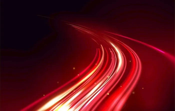 红色光线图片ai矢量模版下载