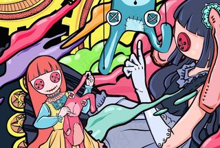 创意抽象插画图片