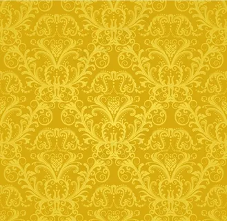 欧式黄色高档花纹背景图片