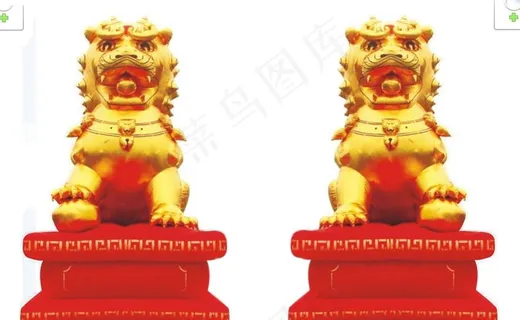 金狮气模素材图片
