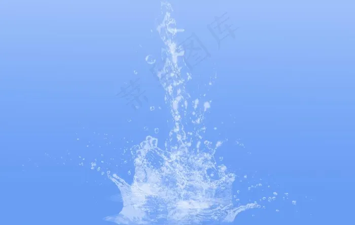 水痕图片psd模版下载