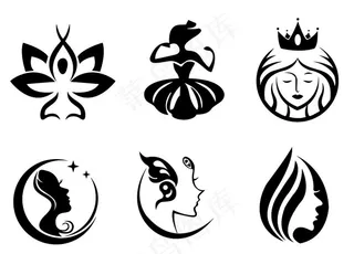 常用美容标志图片