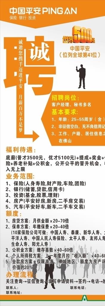 中国平安招聘图片