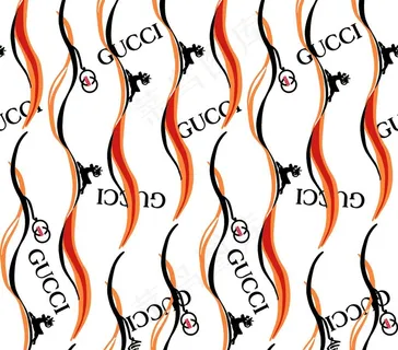 链条 豹纹 设计 大牌 图案图片