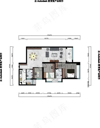 房产平面图图片