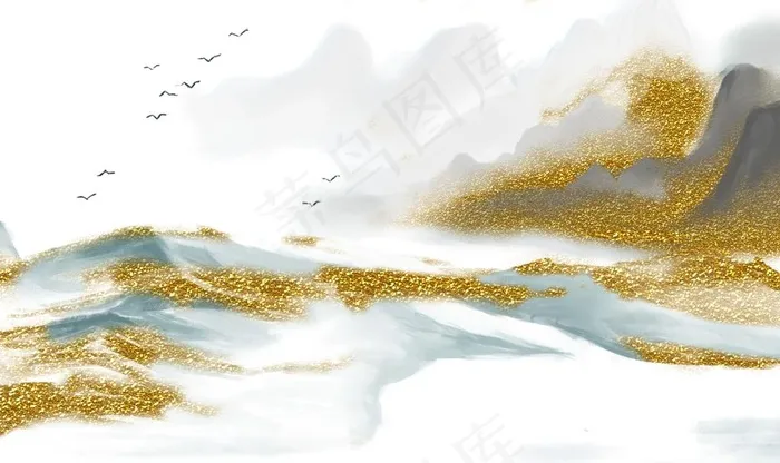 中式山水图片