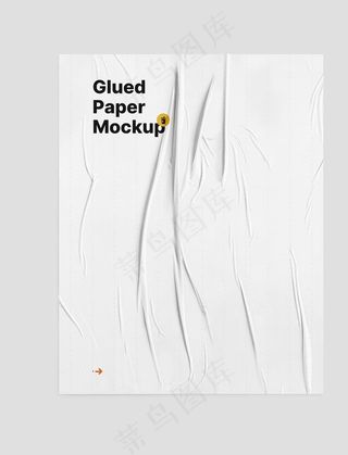 褶皱纸张效果图片