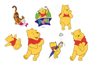 迪士尼维尼熊图片