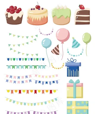 生日素材图片