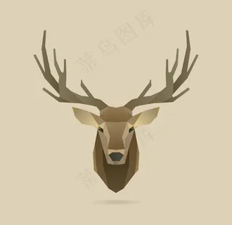 鹿头图片