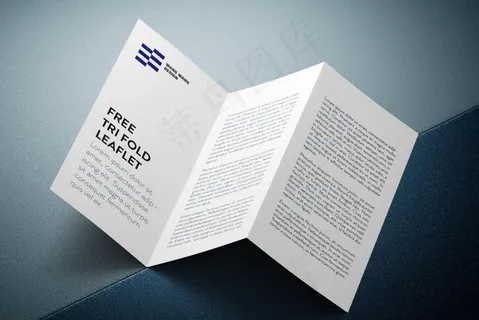 三折页样机图片