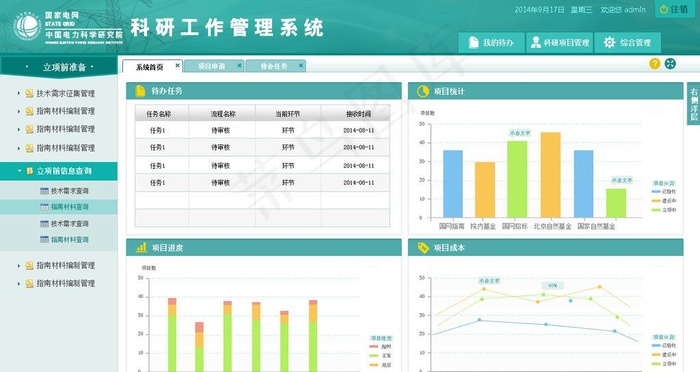 后台 软件系统 界面图片psd模版下载