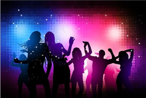 跳舞绚丽背景素材图片