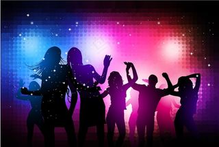 跳舞绚丽背景素材图片