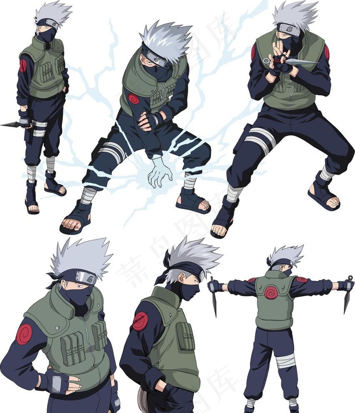 火影忍者旗木卡卡西图片