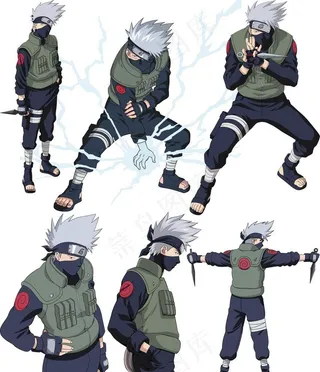 火影忍者旗木卡卡西图片