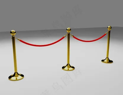 活动礼宾杆图片