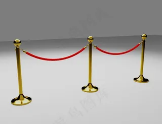 活动礼宾杆图片