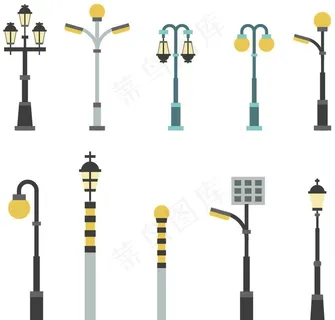 路灯图片