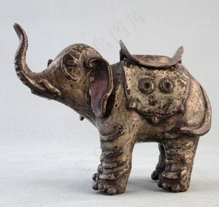 雕塑象图片