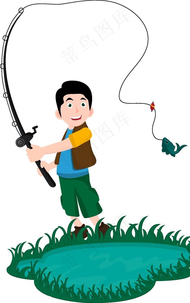 钓鱼图片