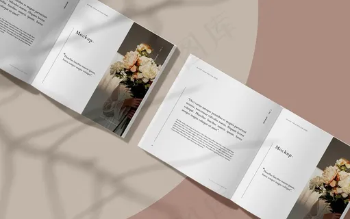 宣传册样机图片