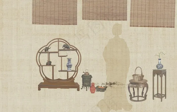 工笔画素材图片(2160X1440(DPI:100))psd模版下载