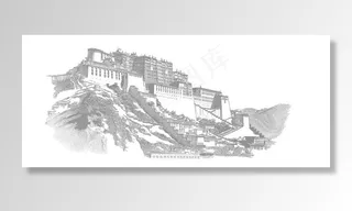 布达拉宫图片