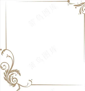 优雅欧式边框花纹矢量素材图片 优雅欧式边框花纹矢量素材图片