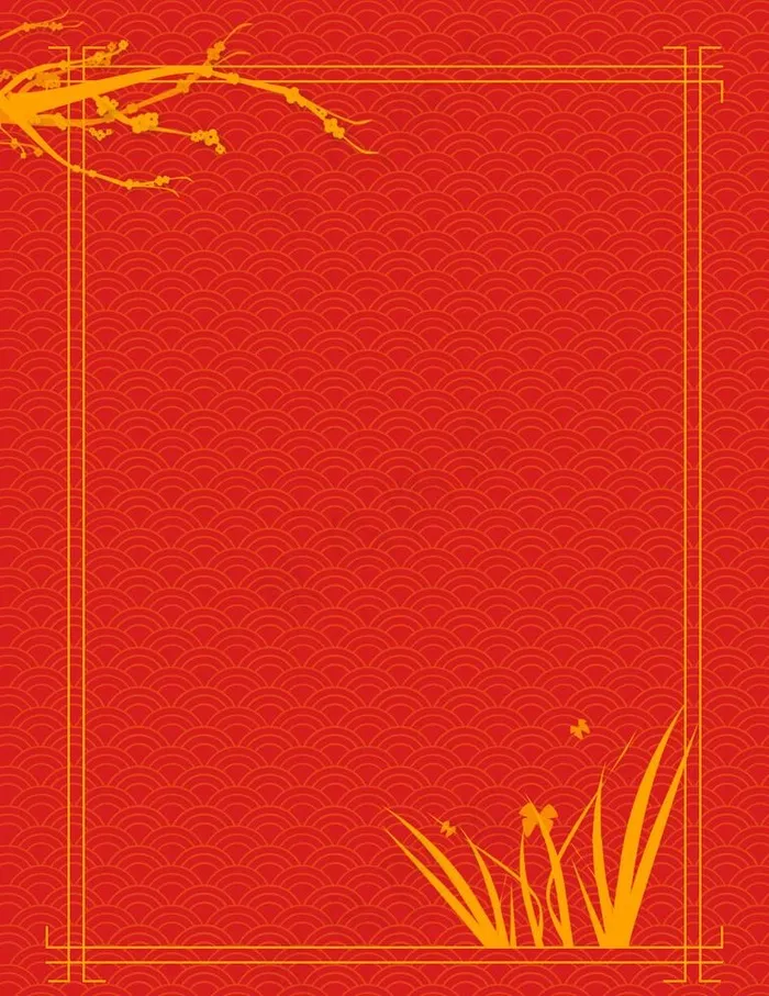 红色背景图片psd模版下载
