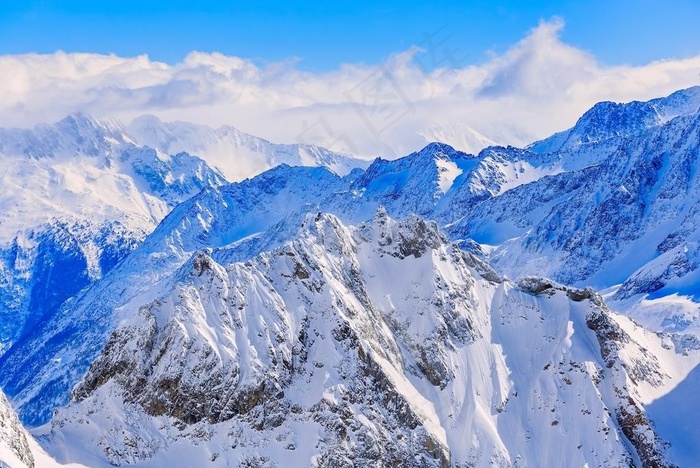 雪山图片